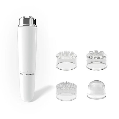 4 Health Head Mini Eye Beauty Prietaisas Rašiklio tipas Elektrinis akių masažuoklis Plonas veido masažas Veido procedūros Didžiulios vibracijos masažo lazdelė