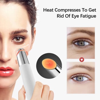 IPL Eye Beauty Device Μασάζ ματιών Αφαίρεση Μαύρων Κύκλων Skin Tighten Vibration Essence εισαγωγή Κόκκινο μπλε μωβ ανοιχτό ζεστό συμπίεση