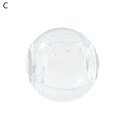 Bėgimo kamuoliukas žiurkėnui, skaidrus mažos naminių gyvūnėlių pelės, bėgiojančios kamuoliukas, šlifuoklis, žiurkė, porėta ventiliacija, gerbilų mankštos žaislas, gyvūno reikmenys