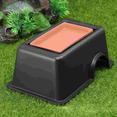 Reptile Hide Rest Cave Pet Habitat Humidifying Nest Pet Supplies for Reptile (Humidifying Style) φωλιά ερπετών