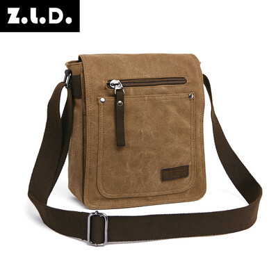 Vászontáska Vintage Messenger Bag márka Business Casual Travel táska egyszemélyes válltáska Uniszex Crossbody táska Férfi Bolsa