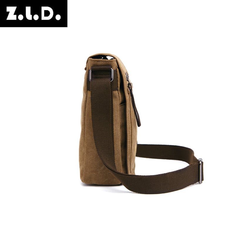 Plátenná taška Vintage Messenger Taška Značková Obchodná Príležitostná Cestovná taška Jedno rameno Unisex Crossbody Taška Muž Bolsa
