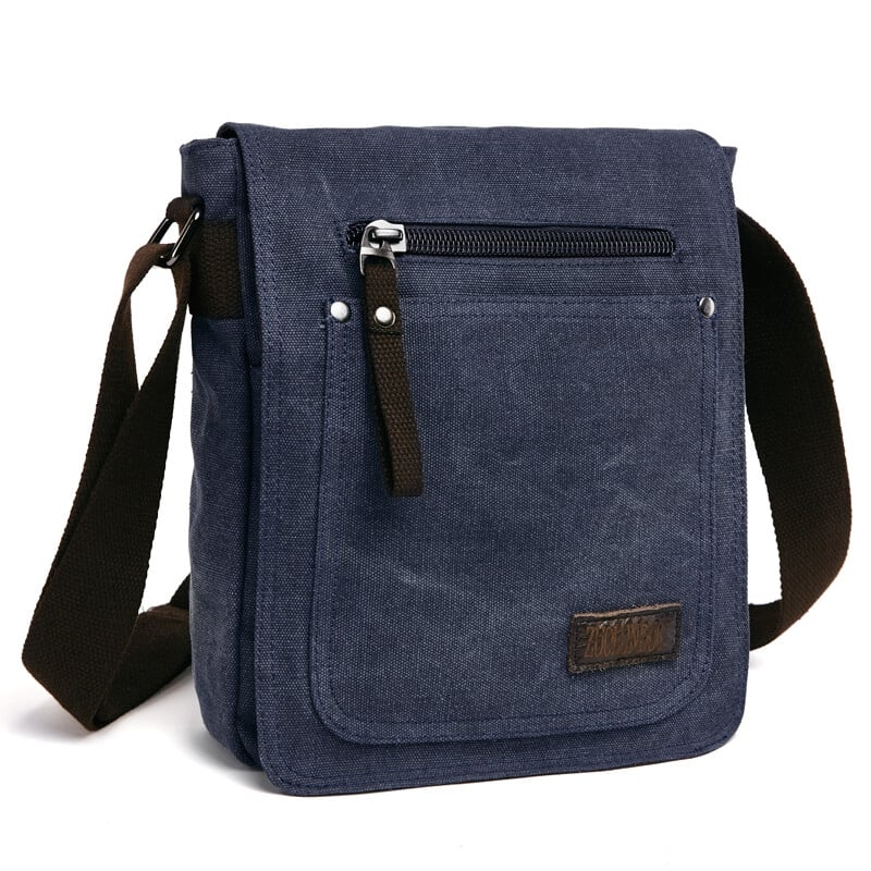 Plátenná taška Vintage Messenger Taška Značková Obchodná Príležitostná Cestovná taška Jedno rameno Unisex Crossbody Taška Muž Bolsa