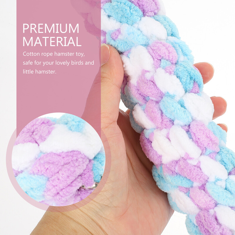 Kāmju kāpšanas rotaļlieta putnu aksesuāri būriem Cukurs Planieris Virve Dzīvnieks Mājdzīvnieks Piekārts Šūpuļtīkls Mazs