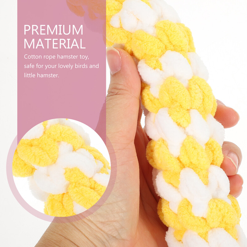 Kāmju kāpšanas rotaļlieta putnu aksesuāri būriem Cukurs Planieris Virve Dzīvnieks Mājdzīvnieks Piekārts Šūpuļtīkls Mazs