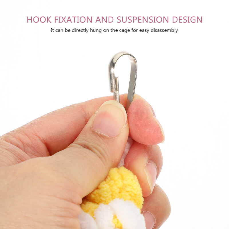 Kāmju kāpšanas rotaļlieta putnu aksesuāri būriem Cukurs Planieris Virve Dzīvnieks Mājdzīvnieks Piekārts Šūpuļtīkls Mazs