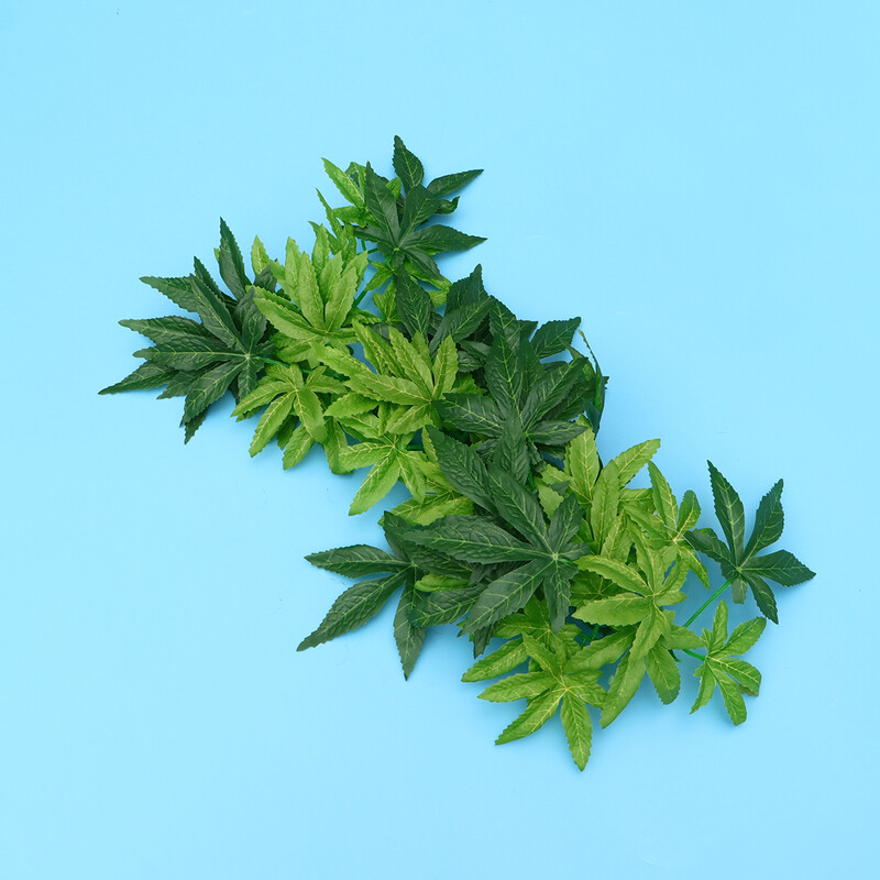 12 collu viltota rotangpalma rāpuļu terārija augiem, dzīvotņu rotājumi, dzīvnieku imitācijas mājdzīvnieki