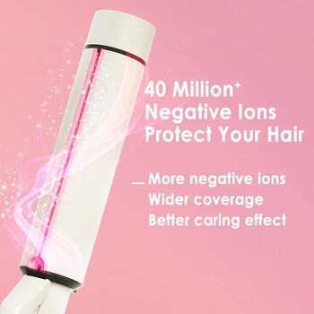 NOVUS 40mm ψαλίδια μαλλιών 4000W Negative Ion Ceramic Care Big Wand Wave Hair Styler Σίδερα για μπούκλες Γρήγορη θέρμανση Wavers Εργαλείο styling