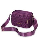 Nová módna vyšívaná taška Dámska kabelka na zips Dámska nylonová štvorcová kabelka Dámska kabelka cez rameno Cross Body