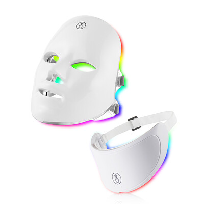 7 színű Led arcmaszk nyakkal Piros fényterápiás maszk bőrfeszesítő lifting öregedésgátló Bio-Light Beauty fehérítő Kezdőlap