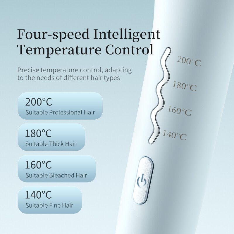 Αυτόματο ψαλίδι 36 χιλιοστών Αυτόματο περιστρεφόμενο ψαλίδι για μπούκλες μαλλιών Ηλεκτρικό εργαλείο styling σιδήρου για μπούκλες αρνητικού ιόντος