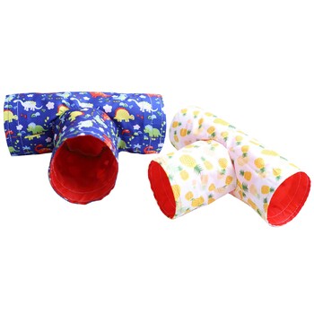 Морско свинче Tunnels Tubes Hideaway Play Toy Tunnel for Hedgehog Hamster Mice /