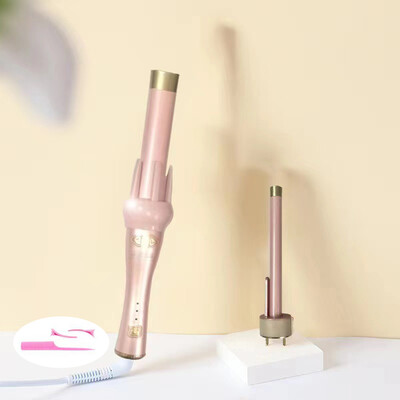 2 viename automatinis besisukantis plaukų suktukas 13 mm/32 mm plaukų lygintuvas keičiamas plaukų suktukų rinkinys plaukų formavimo įrankis