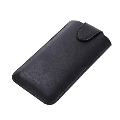 Univerzálne puzdro na telefón s puzdrom 4,7-6,5 palca pre iPhone Samsung Huawei Xiaomi LG Smart Phones Kožené ultratenké puzdro na pás