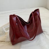 Dámska taška Tote Bag Módne puzdro pod pazuchu Veľkokapacitná mäkká pu kožená taška cez rameno Retro crossbody taška Ležérna prenosná taška BucketBags