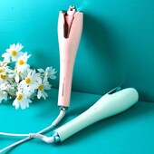 Kulma na vlasy, automatické otáčanie, keramické kulmy na vlasy, styling, vykurovanie, ochrana proti obareniu, salón, vlasové vlny, stylingové nástroje, kulma