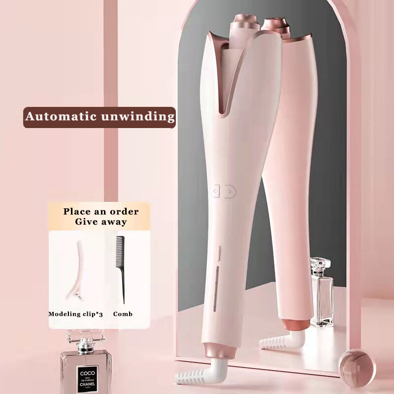 Kulma na vlasy, automatické otáčanie, keramické kulmy na vlasy, styling, vykurovanie, ochrana proti obareniu, salón, vlasové vlny, stylingové nástroje, kulma