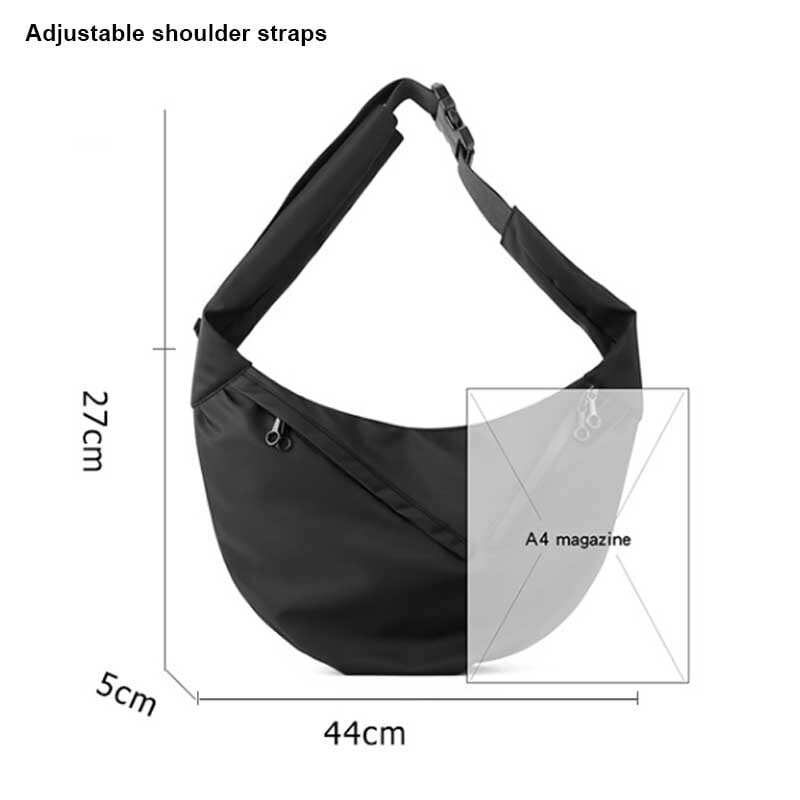 Pánske ležérne crossbody tašky, prenosná vonkajšia taška cez rameno s veľkou kapacitou, pracovná taška s taškami cez rameno, pánska taška cez rameno