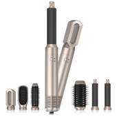 Hajvasaló Hot Sale 6 az 1-ben nagy sebességű forró levegős fésű hajsütő rúd többfunkciós hajszárító fésű