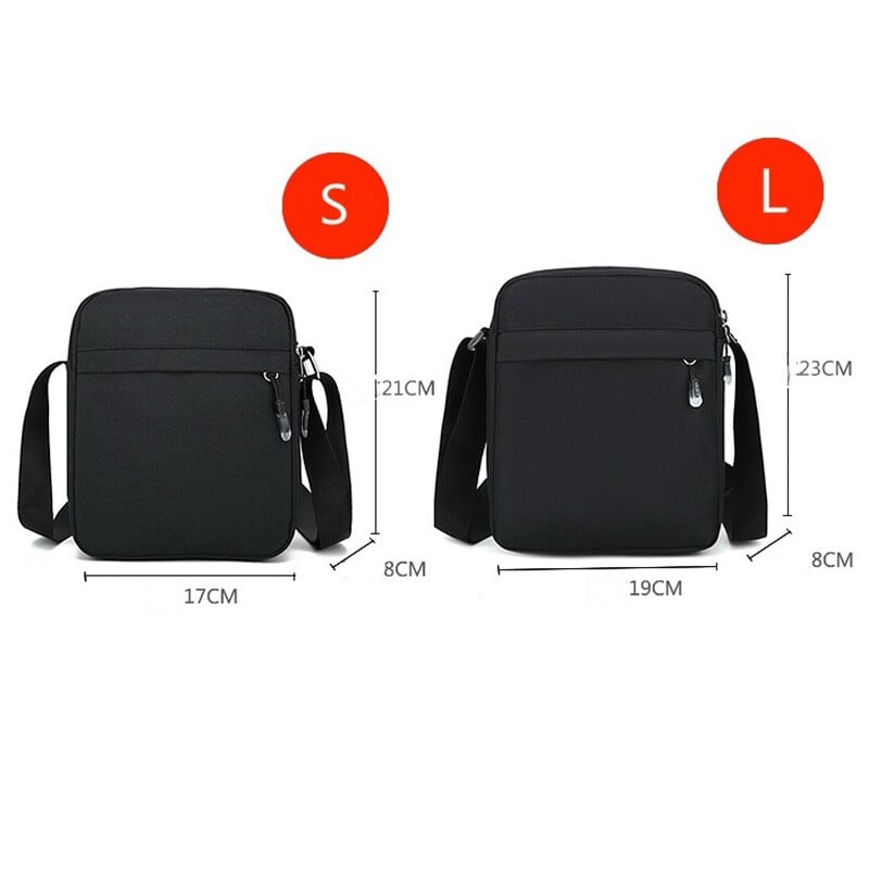 Pánska taška cez rameno, moderná oxfordská látka, malá taška cez rameno, ležérna jednoduchá taška na mobilný telefón, crossbody taška s chlopňou, peňaženka, držiak na karty