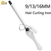 Mini ondulator de păr 9mm Baghetă ondulator Cleste ondulate profesionale Instrument electric de styling pentru salon Fier mic de sertizare