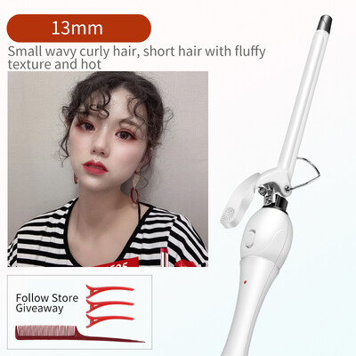 Mini ondulator de păr 9mm Baghetă ondulator Cleste ondulate profesionale Instrument electric de styling pentru salon Fier mic de sertizare