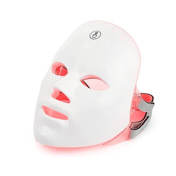 7 цветна Led маска Маска за красота на лицето Photon Light Skin Rejuvenation Anti Acne Therapy Грижа за кожата Грижа за кожата Маска за лице