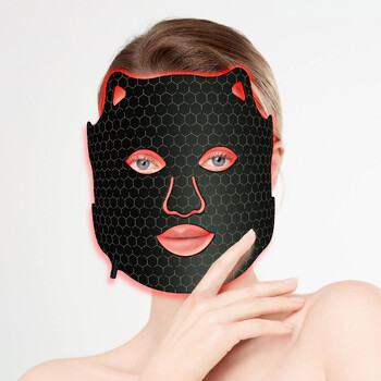 Photon Reuvenation Mask PDT Lamp Υλικό σιλικόνης 7 Χρώματα Led Face Mask Photon Skin Wirless Adjustment Beauty