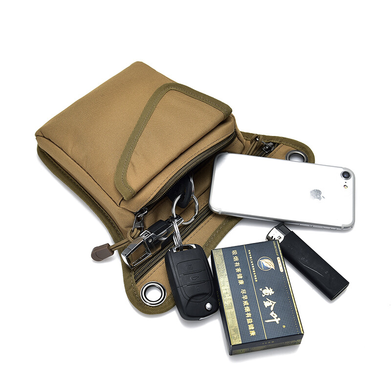 Marka DIDABEAR Muške platnene torbe oko struka Torba za noge za posao Muške kurirske torbe Muška torba preko ramena Mala crna