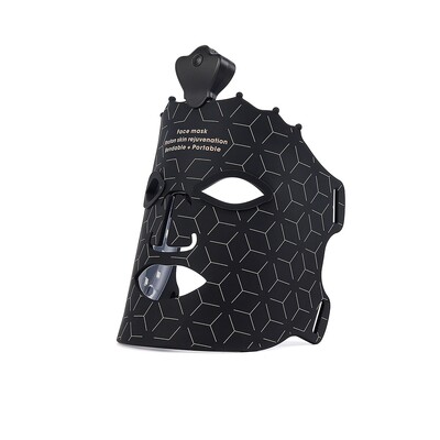 7 spalvų LED veido kaukė Raudonos šviesos terapinė silikoninė anti-senėjimo pažangi fotonų kaukė, skirta odos atjauninimui nuo spuogų porų