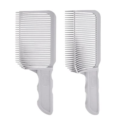 Fading Comb Professional Barber Clipper Blending Flat Top Hair Hair Cotting Comb for Men Ανθεκτική στη θερμότητα Fade Brush Styling Salon