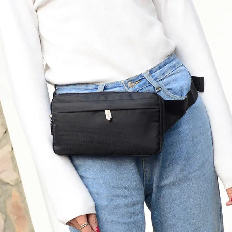 Futó Sport Bum Bag Fanny Pack Travel Derék Pénz Öv Túra Telefontárca