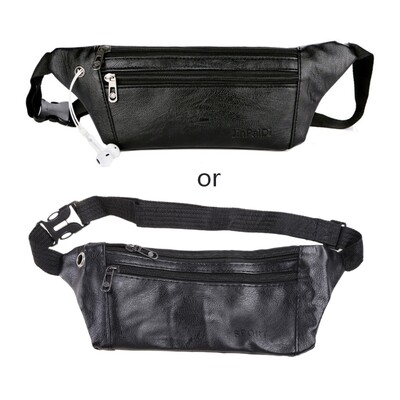 Pánska ľadvinka z PU kože, opasok, ľadvinka, crossbody, športová taška cez rameno