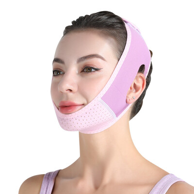 1PC remen za mršavljenje lica Reduce Double Chin Lift V naljepnice za lice Anti bandage za remen za lice Remen Maska za podizanje Ovalna maska za lice