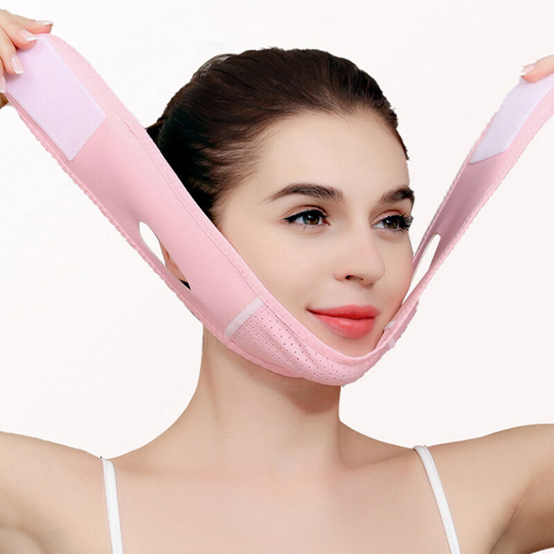 1PC remen za mršavljenje lica Reduce Double Chin Lift V naljepnice za lice Anti bandage za remen za lice Remen Maska za podizanje Ovalna maska za lice