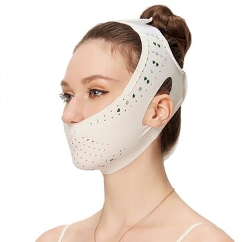 Διαπνέον V Face Band μάγουλο Lift Up Face Thin Mask Reduce Double Chin Shaping Bandage Αντιρυτιδικό λουρί αδυνατίσματος προσώπου