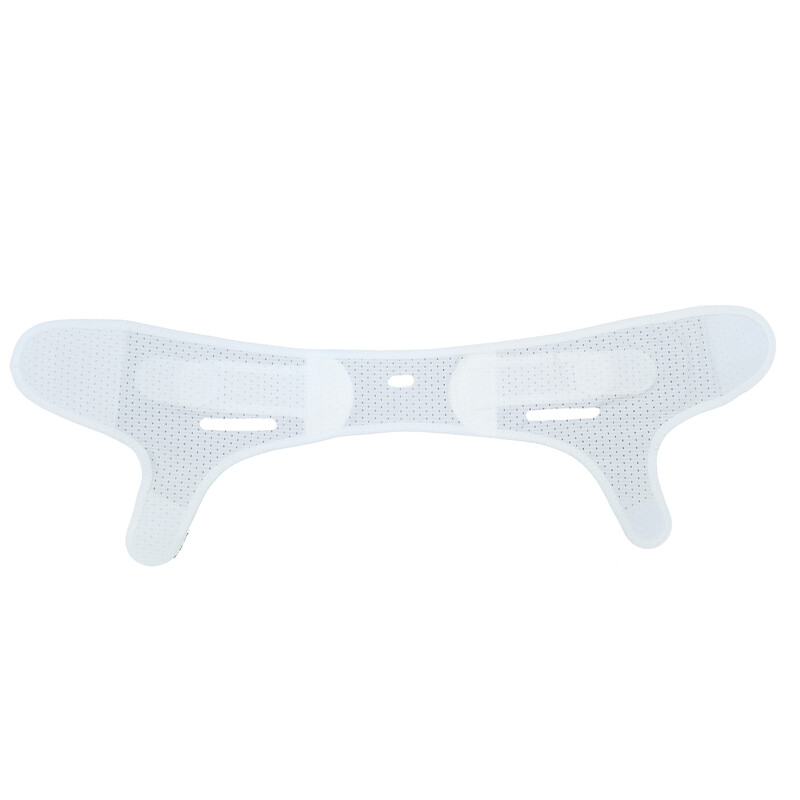 Dvigubo smakro mažinimo priemonė, veido lieknėjimo juostelė, V formos kaukės pašalinimo priemonė, valiklis, juosta, diržas moterims, veido kaukė nuo raukšlių, balta