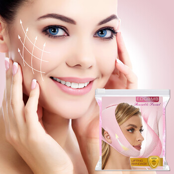 Διπλό Chin Reducer Face Lift Tape Eliminator Shaper Slimmer Slimming σειρά V Lifting Mask Chin Strap για γυναίκες