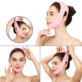 V Face Stickers Face Slimming Strap Reduce Double Chin Lift Anti Bandage For Face Strap Belt Mask lift Овална маска FaceTools