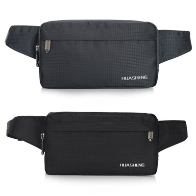 Bărbați Curea din nailon Bum Talie Telefon Fanny Pack Crossbody Umăr Sport Geantă E74B