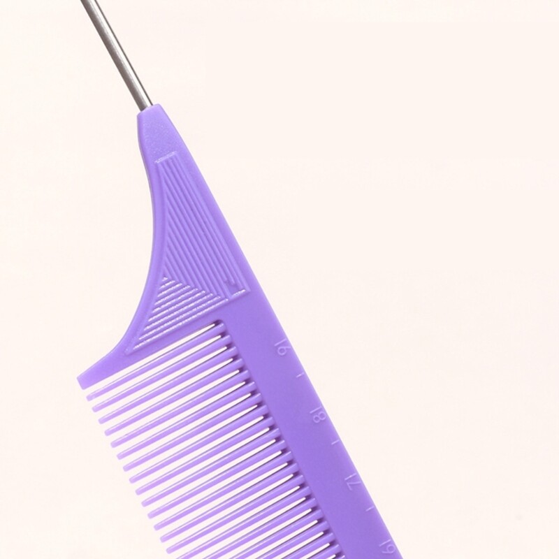 Set de 3 perii de păr Slick Back Perie de păr Perie de tachinare Pieptene pentru femei Copii Copii Păr negru