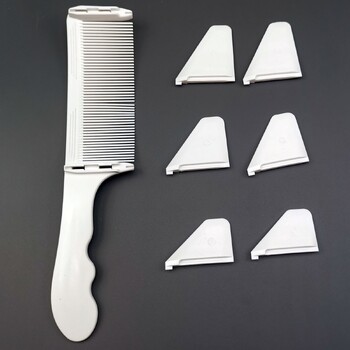 1/2/3 τεμ. Barber Hair Comb Kit Blending Flat Top Hair Cutting Fading Stying Fade Comb Ανδρική βούρτσα Fade Hair Tool Salon