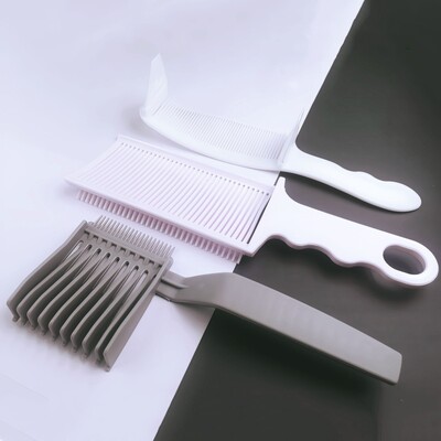 1/2/3 τεμ. Barber Hair Comb Kit Blending Flat Top Hair Cutting Fading Stying Fade Comb Ανδρική βούρτσα Fade Hair Tool Salon