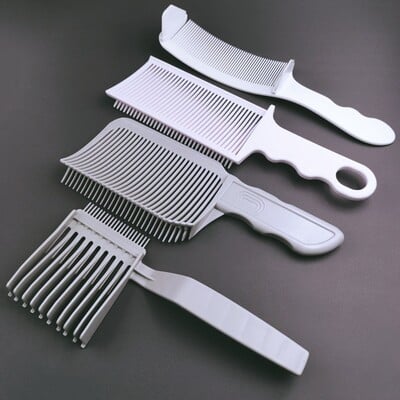 1/2/3 τεμ. Barber Hair Comb Kit Blending Flat Top Hair Cutting Fading Stying Fade Comb Ανδρική βούρτσα Fade Hair Tool Salon