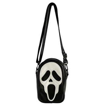 Halloween Funny Lovely Devil Ghost Bag Vintage τσάντα ώμου Γυναικείες τσάντες Δερμάτινο πορτοφόλι με φερμουάρ PU Τσάντες γυναικείες τσάντες χιαστί