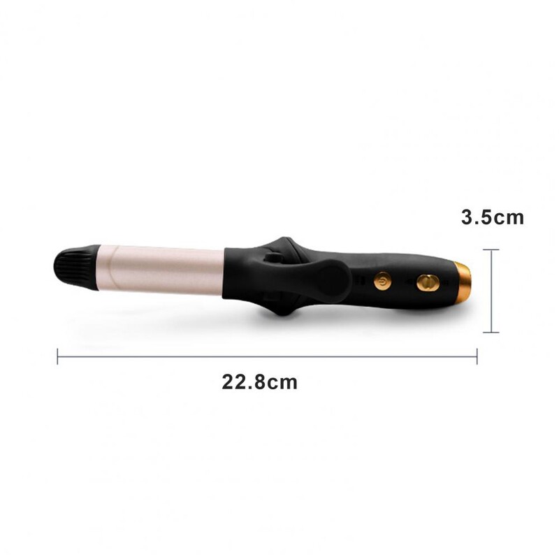 Juhtmeta Juuste lokirull 3 Reguleeritava temperatuuriga taaslaetav kiirelt soojenev juuksekoolutaja elektriline lokirull