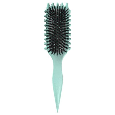 Curls Define Styling Brush Vaddisznó sörte Detangling Hajkefe Tangled Hair Fésű Formázás Meghatározó fürtök Fodrász Szalon formázó eszköz