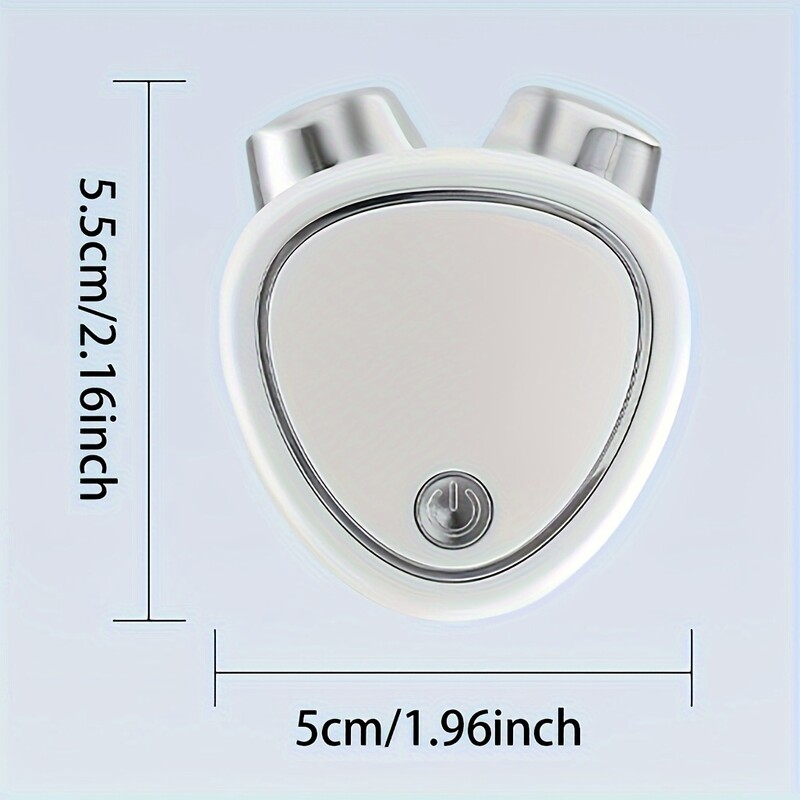 Mikro srovės grožio instrumentas nešiojamas veido liekninamasis akustinis vibracinis masažuoklis pakelia ir stangrina odą, kad sumažintų smulkias linijas