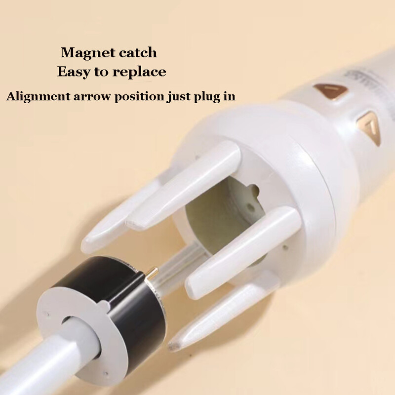 2 in 1 Automātisks rotējošs matu ruļlis 13 MM/32 MM matu gludeklis, maināms matu gludināmais ruļļa komplekts, matu veidošanas rīks