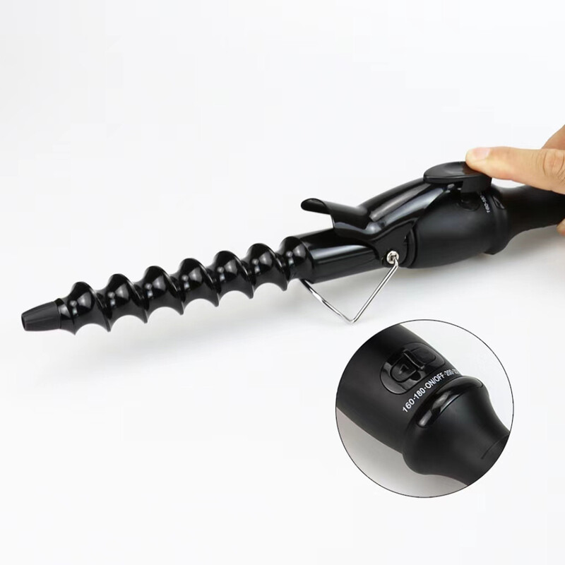 Wave Spiral Elektriskie matu ruļļi Aprūpe Veidošana Profesionāls Keramikas Lokšķēres Mājas Salons Matu veidošanas rīks